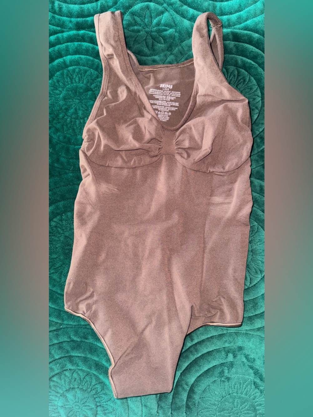 SKIMS Classic Scoop Neck Thong Bodysuit
